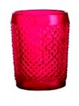 Pack c 4 Copos Baixos Vermelho