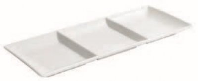 Bandeja com  3 compartimentos 30x12x2cm