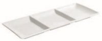 Bandeja com  3 compartimentos 30x12x2cm