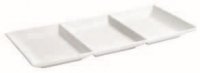 Bandeja com  3 compartimentos 32x15x2cm