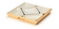 Conjunto 5 taças c tabuleiro