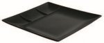 prato 4 compartimentos 30x8x2cm  preto