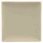 Prato sobremesa 18x18x1,7cm creme
