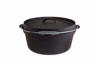 CAÇAROLA FERRO FUND. PR 8LT Ø32CM