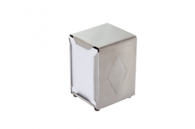 PORTA GUARDANAPOS TIPO L INOX10.5X9.5X14CM