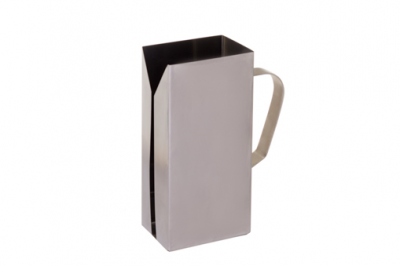 SUPORTE EMBALAGEM LEITE INOX