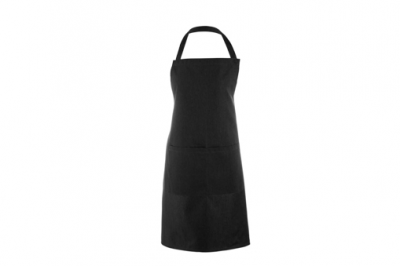 AVENTAL PEITO C BOLSOS PRETO 70X100 CM