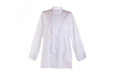 JALECA COZ.BRANCA MANGA COMPRIDA TAM. S-M-L-XL